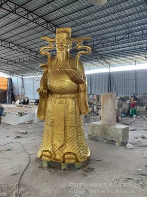 佛山玻璃鋼文化宣傳雕塑 讓藝術融入生活，仿銅大鼓彰顯傳統韻味